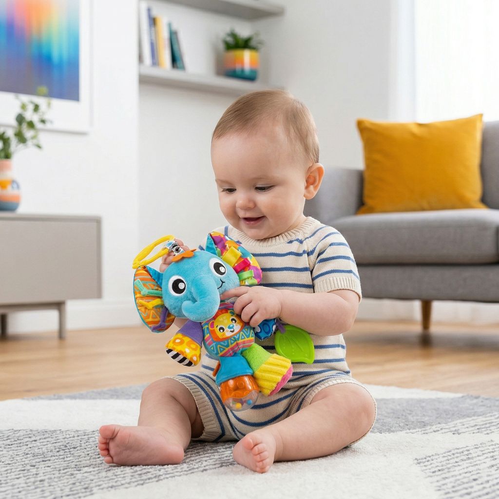 Playgro Hangspeeltje Friend Elly Elephant Multi