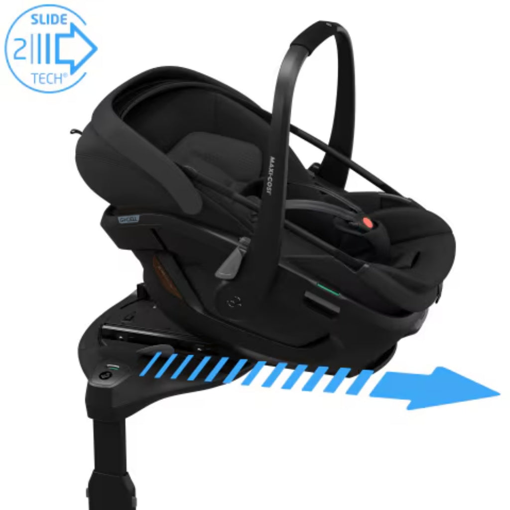 Maxi-Cosi Siège-auto portable Coral Slide Pro Onyx Black