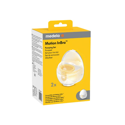 Medela Motion InBra Dubbele Kolfset Transparant