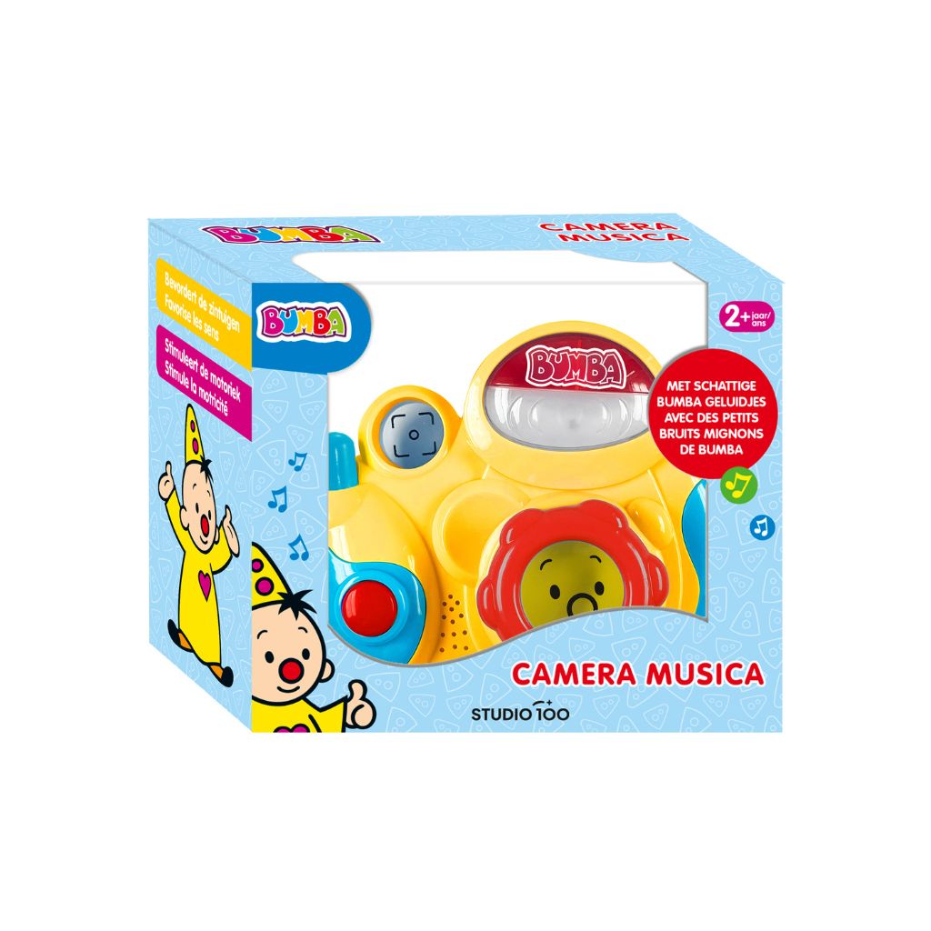 Bumba Appareil photo Musical Jaune