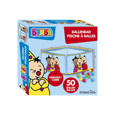 Bumba Ballenbad Blauw – 50 stuks