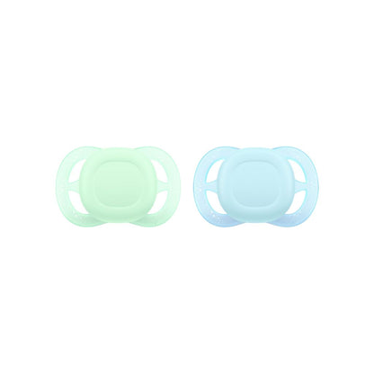AVENT Sucette 0-2 mois Ultra Start Night couleur mystère - 2 pièces