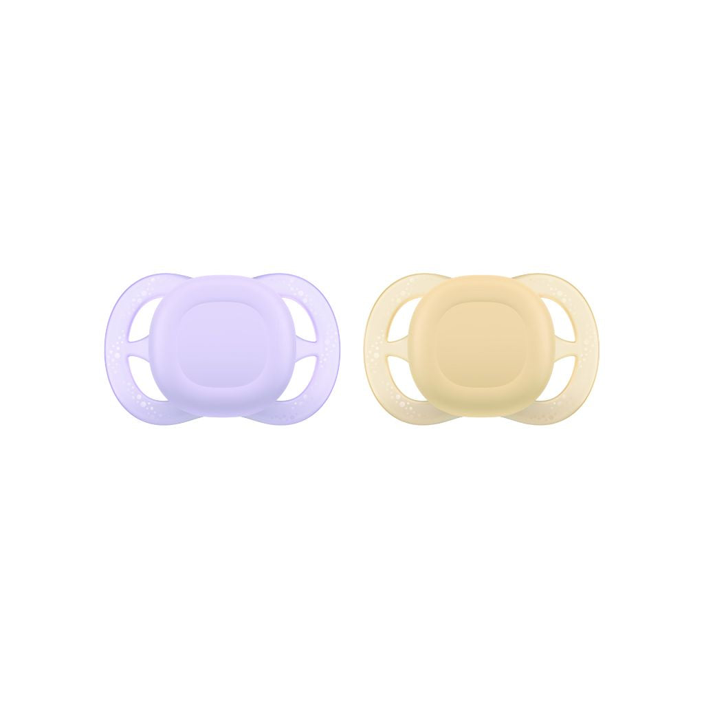 AVENT Sucette 0-2 mois Ultra Start Night couleur mystère - 2 pièces