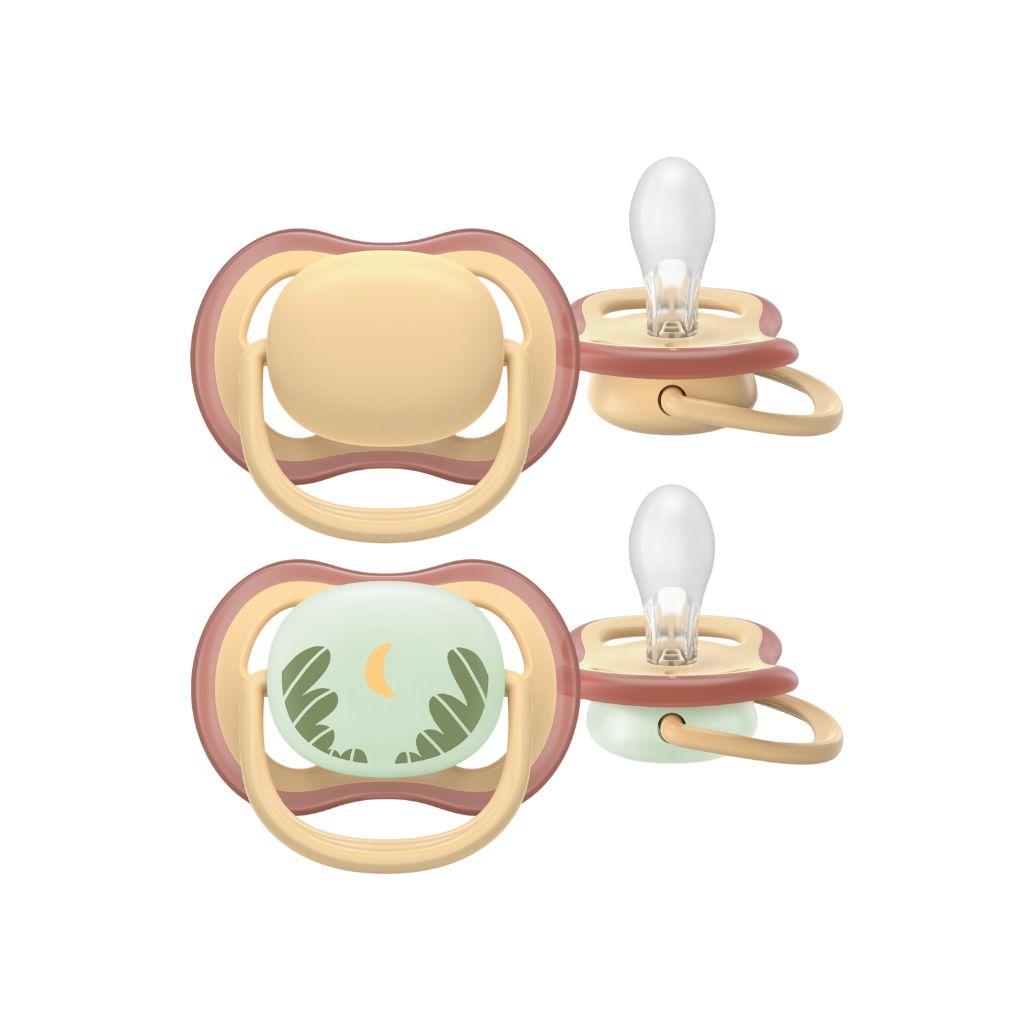 Philips AVENT Fopspeen 0-6 maanden Ultra Air Night/Day - 2 stuks