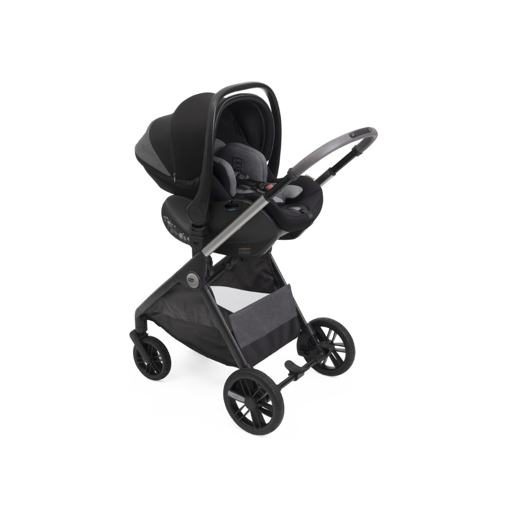 Chicco Poussette Trio Bellagio 2 Noir Satin