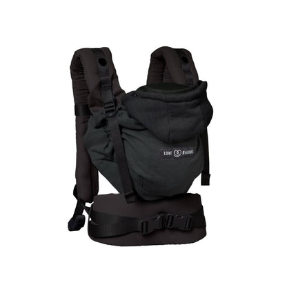 Love Radius Draagzak HoodieCarrier 2 Black Forest