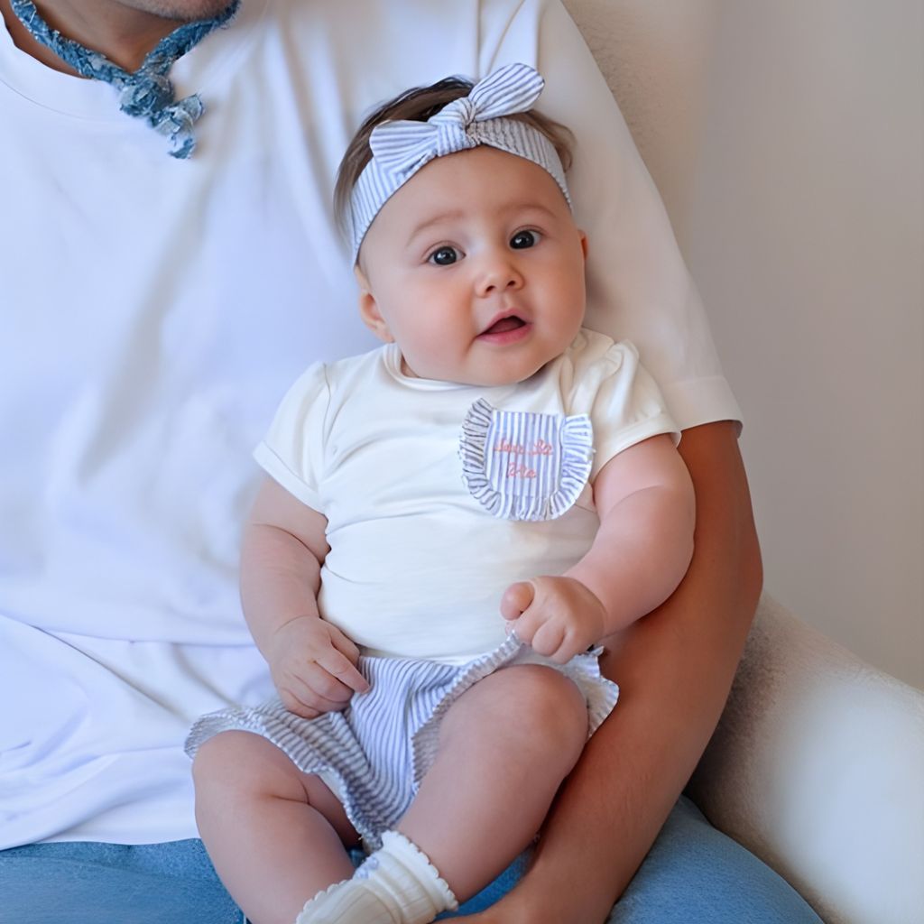 Feetje Haarband Crinkle Streep Sea La Vie Lavender Meisje Maat 1