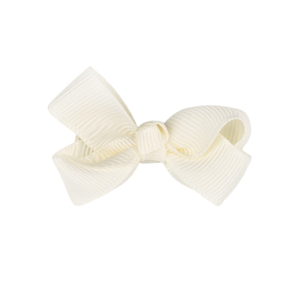 Busy Lizzie Haarclip met Kleine Strik Eggshell