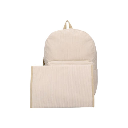 Kidzroom Sac à dos à langer Desire rib Beige