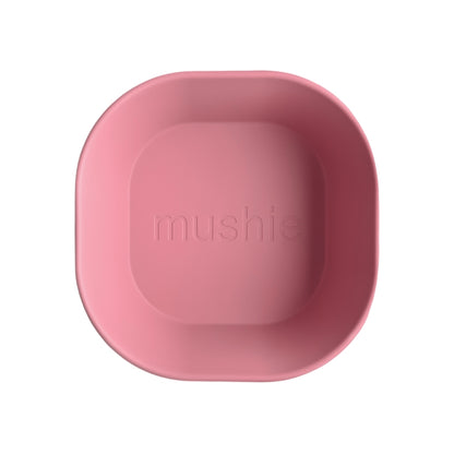Mushie Bols carrés Dusty Rose – 2 pièces