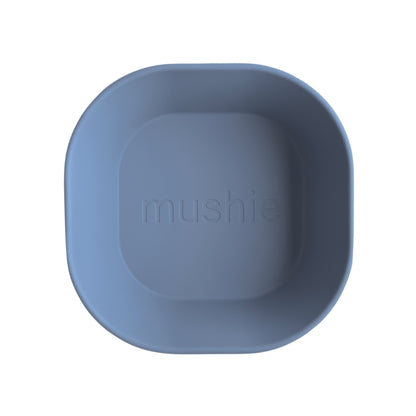 Mushie Bols carrés Twilight Blue – 2 pièces
