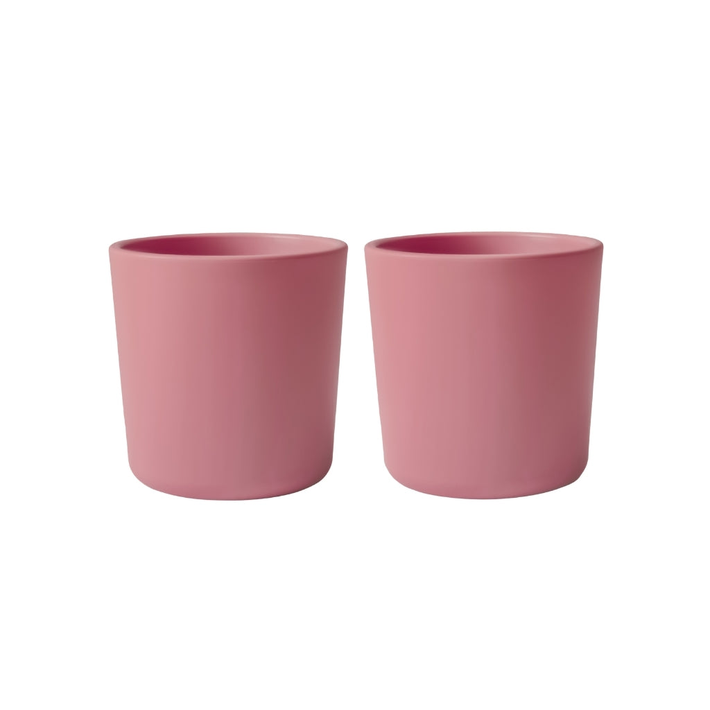 Mushie Gobelet Dusty Rose – 2 pièces