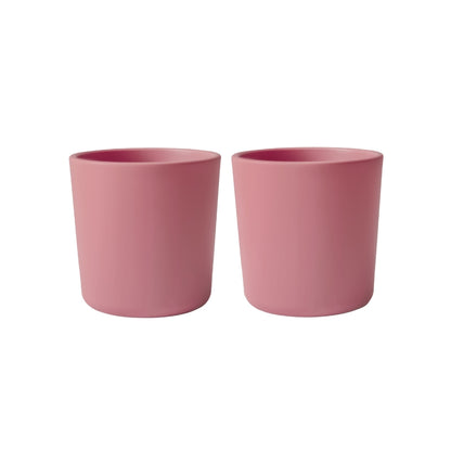 Mushie Gobelet Dusty Rose – 2 pièces