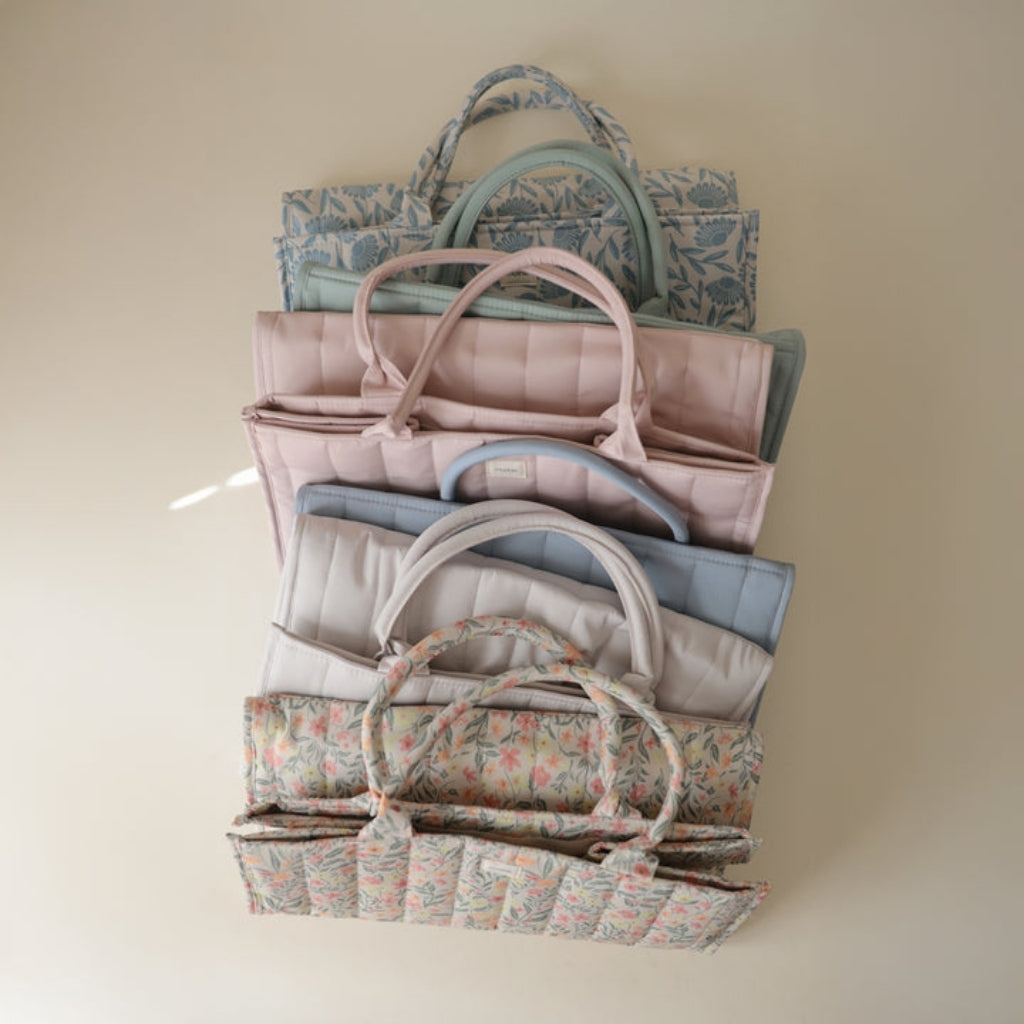 Mushie Luiertas Organizer Ivory