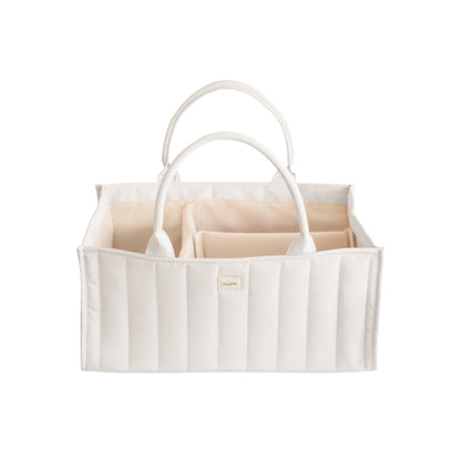 Mushie Luiertas Organizer Ivory