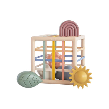 Mushie Elastische vormsorteerder Multi - 6 stuks