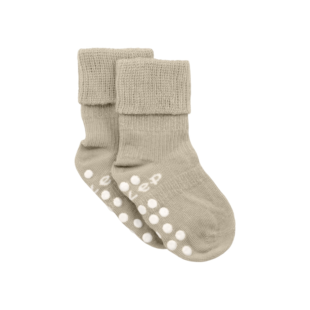 KipKep Chaussettes antidérapantes Cookie Beige