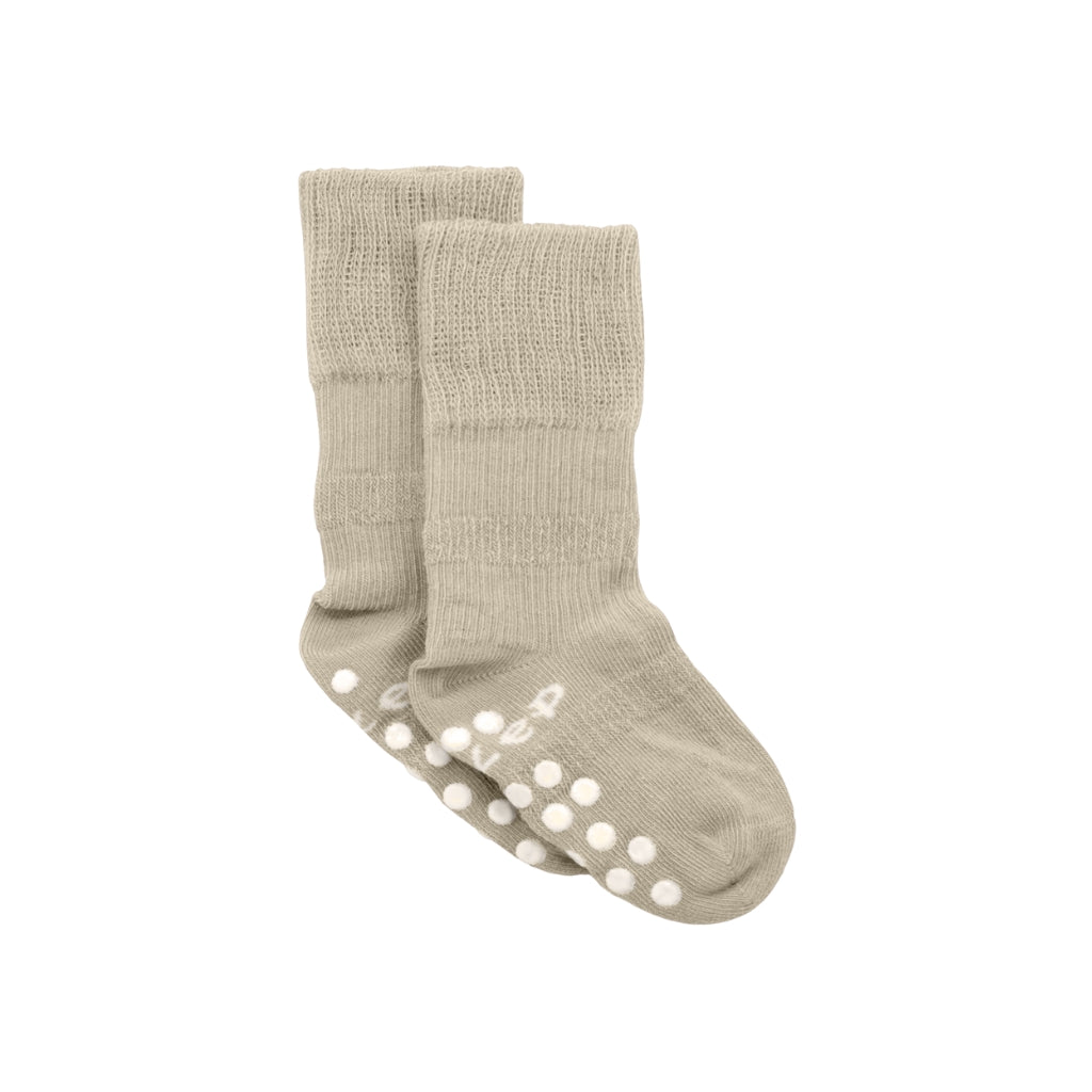 KipKep Chaussettes antidérapantes Cookie Beige