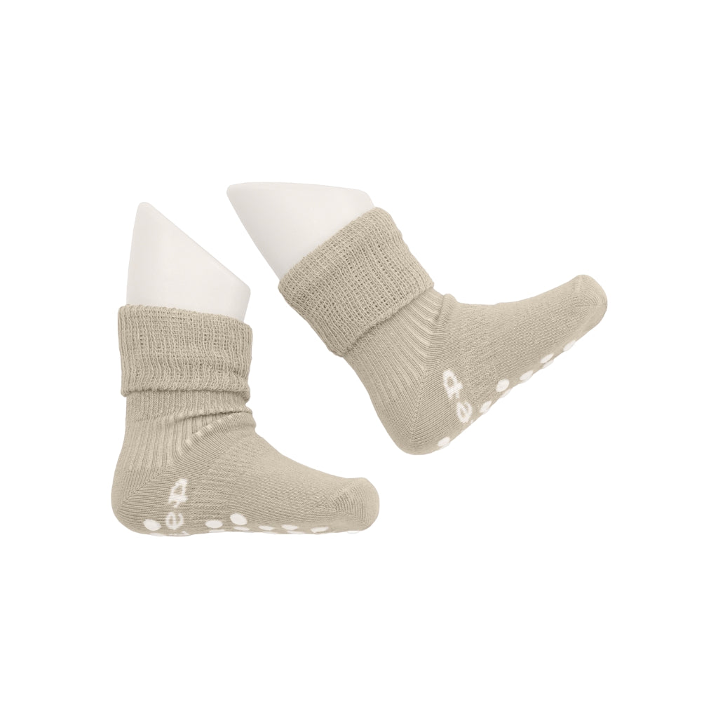 KipKep Chaussettes antidérapantes Cookie Beige