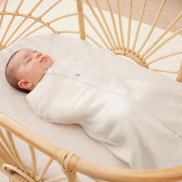 Ergopouch Inbakerzak / Zomerslaapzak Cocoon TOG 0,2 Oatmeal Marle 70 cm