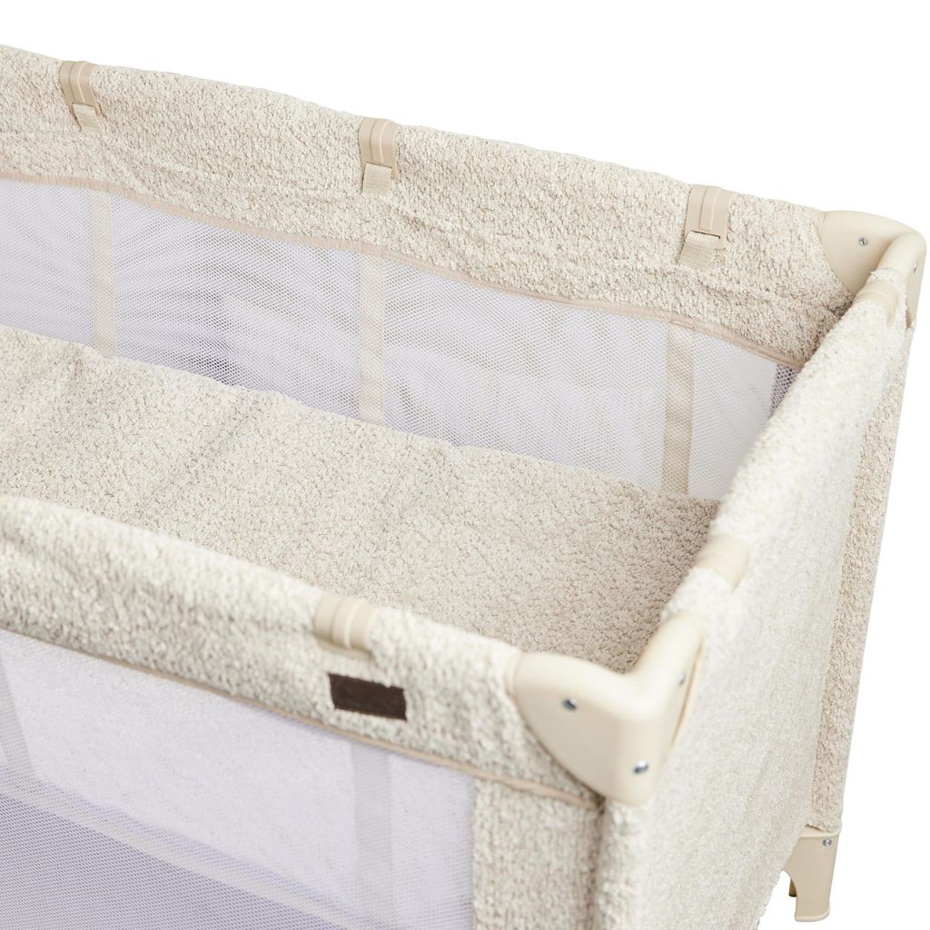 Quax Bodemverhoger voor reisbed Bouclé Sheep Beige