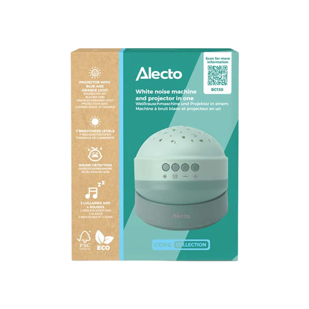 Alecto White Noise Machine & Projector Groen