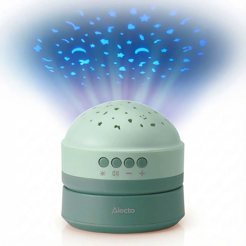 Alecto White Noise Machine & Projector Groen