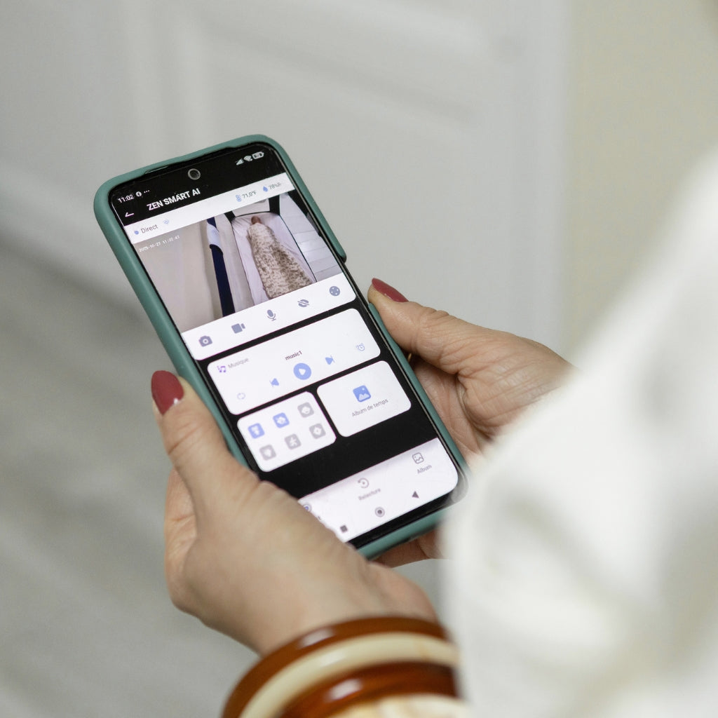 Béaba Babyphone avec caméra Zen Smart AI Wit
