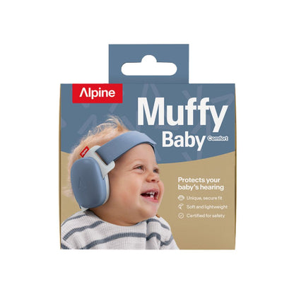 Alpine Oorbeschermers Muffy Baby Denim Blue