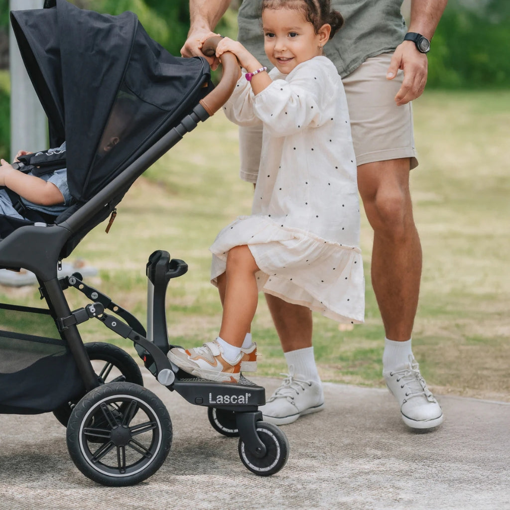 Lascal Meerijplankje Buggyboard Maxi+ Black Saddle