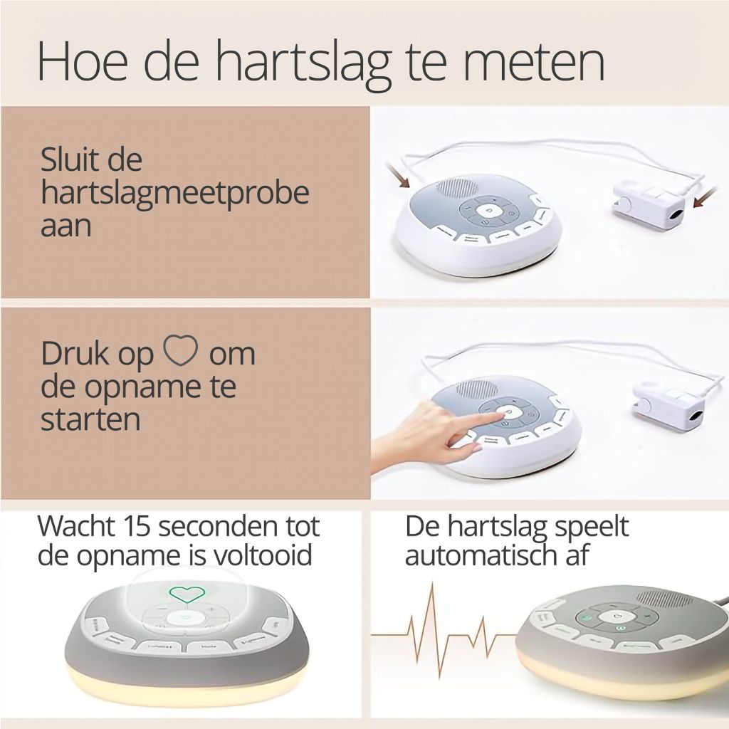 Luvion White Noise Machine Dreamnest Blanc