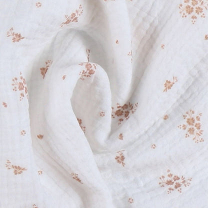 Noukie's Doeken Vintage Flowers Roze/Wit – 3 stuks