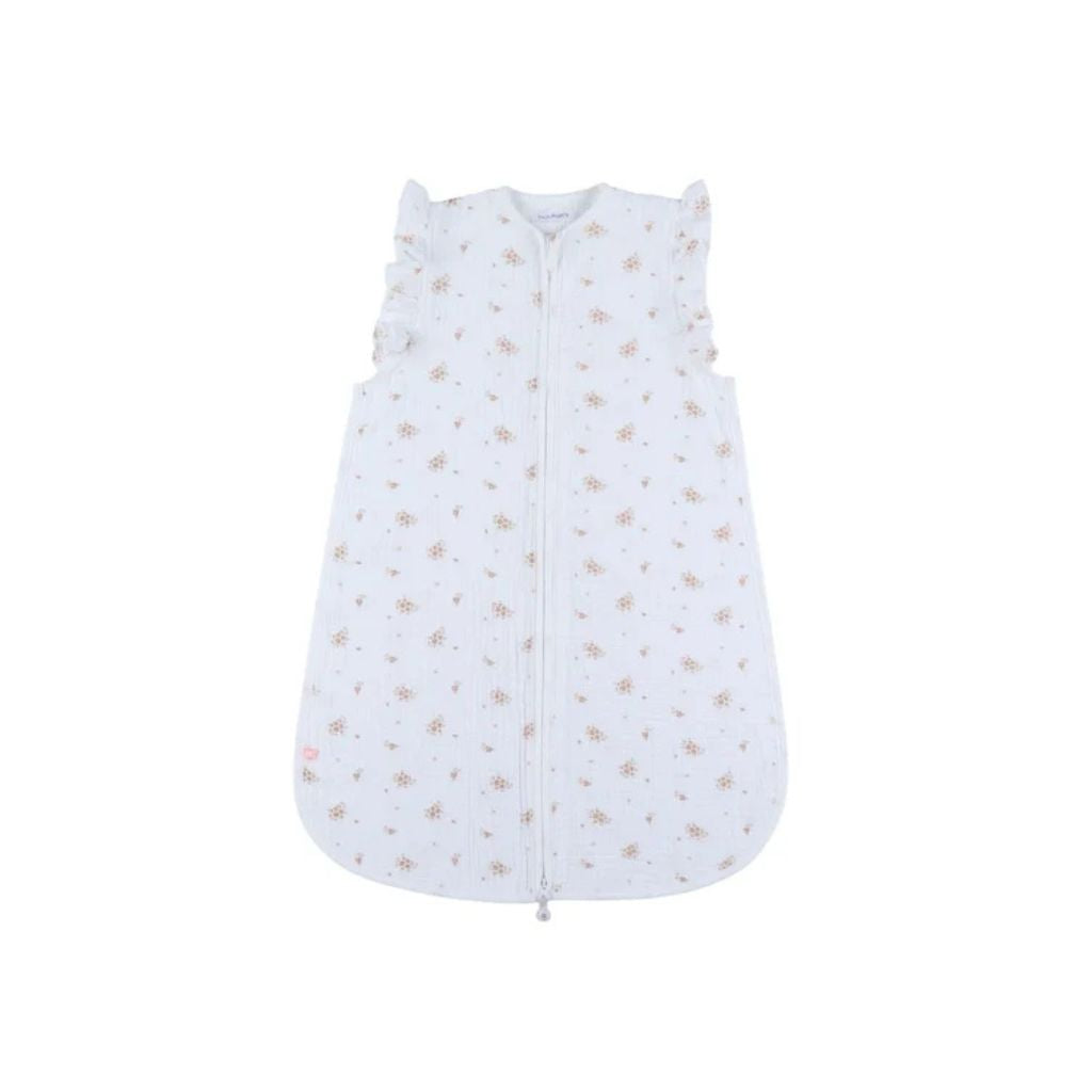 Noukie's Slaapzak Vintage Flowers TOG 1,0 White 70 cm