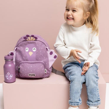 Trixie Kleine Rugzak Mrs. Peacock Paars