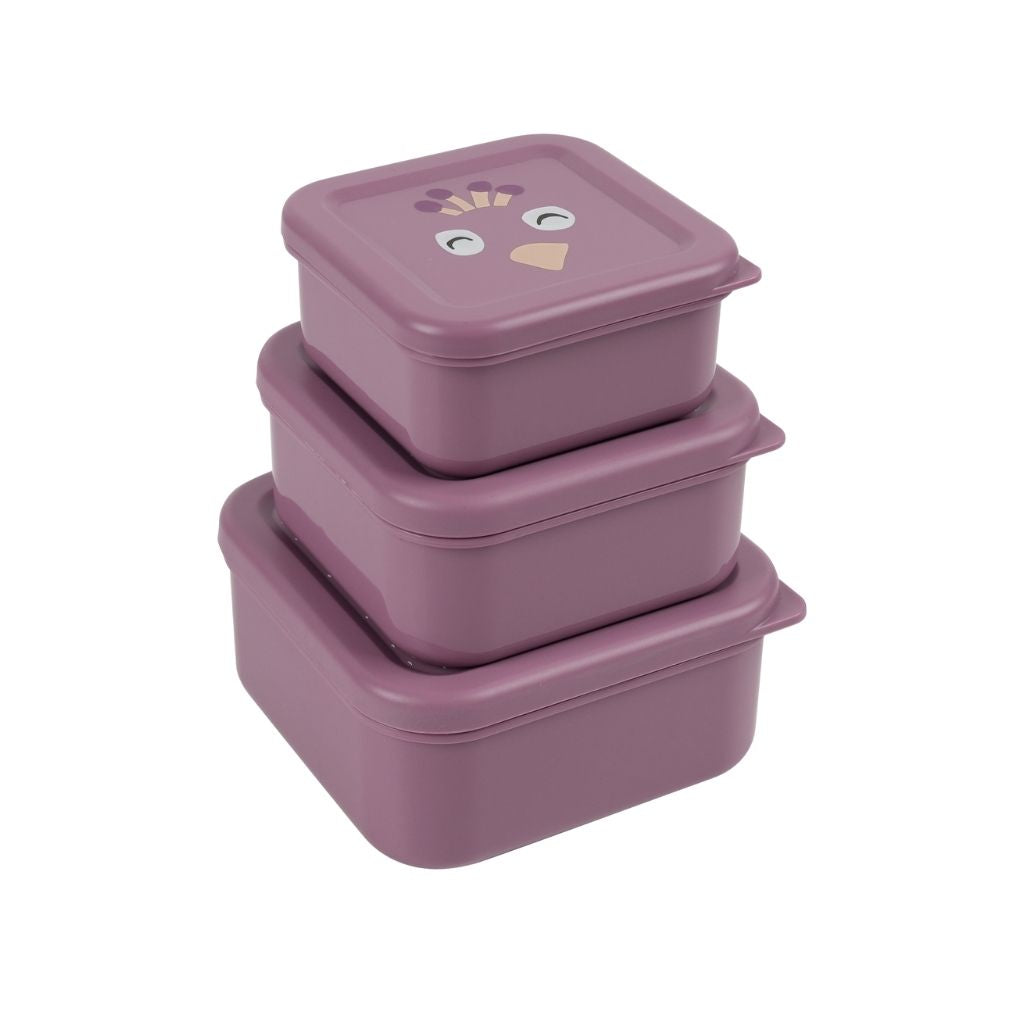 Trixie Snack Box Set Mrs. Peacock Paars – 3 stuks