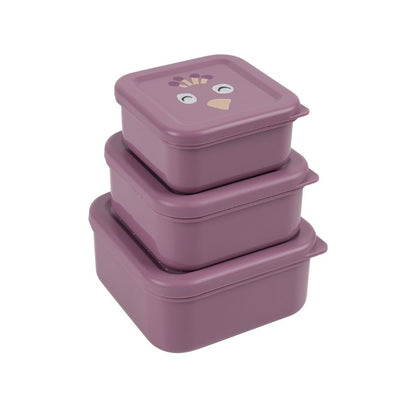 Trixie Snack Box Set Mrs. Peacock Paars – 3 stuks