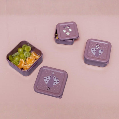 Trixie Snack Box Set Mrs. Peacock Paars – 3 stuks