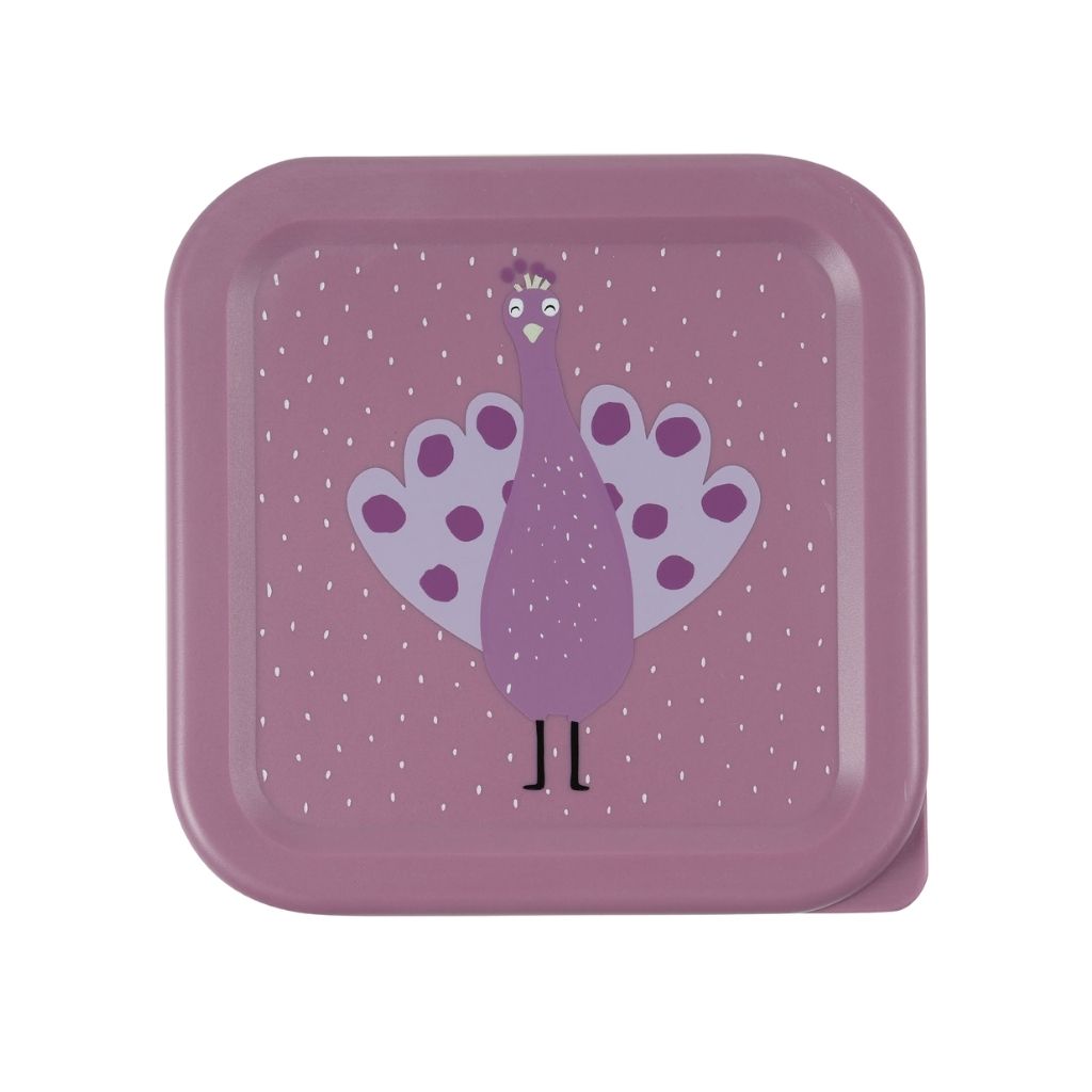 Trixie Snack Box Set Mrs. Peacock Paars – 3 stuks