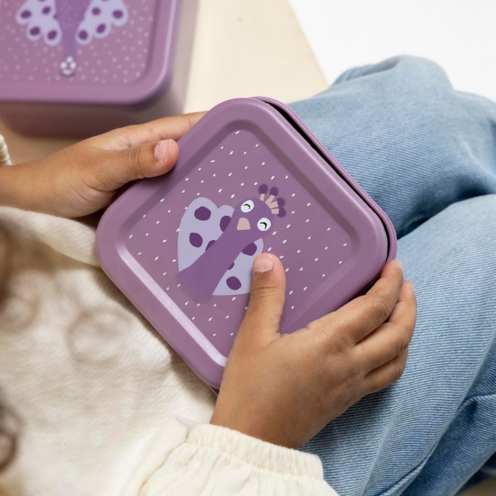 Trixie Snack Box Set Mrs. Peacock Paars – 3 stuks