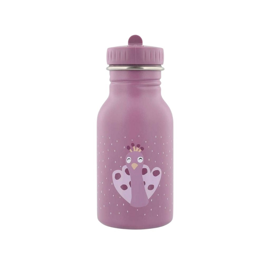 Trixie Drinkfles Mrs. Peacock Paars 350 ml