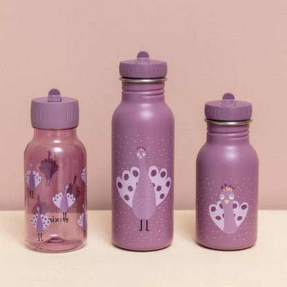 Trixie Drinkfles Mrs. Peacock Paars 350 ml
