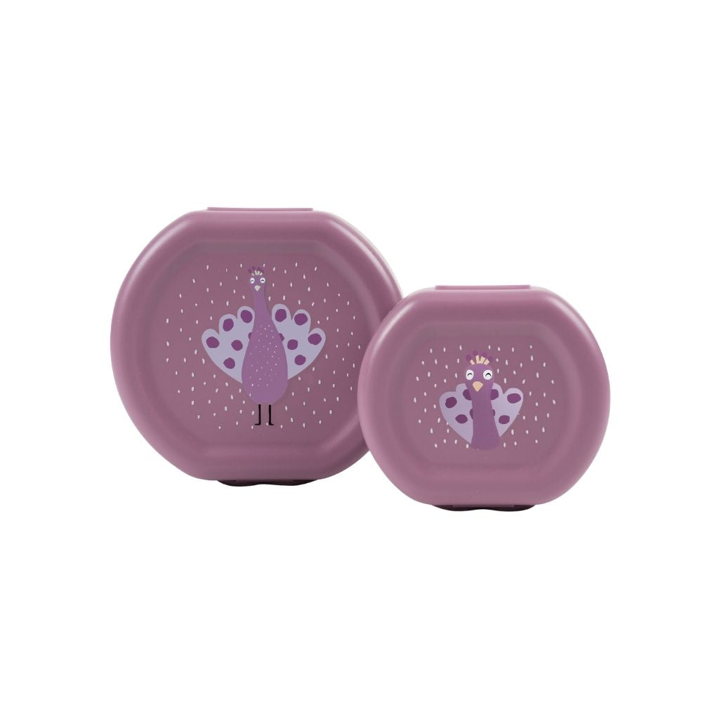 Trixie Snackdoosjes Mrs. Peacock Paars – 2 stuks