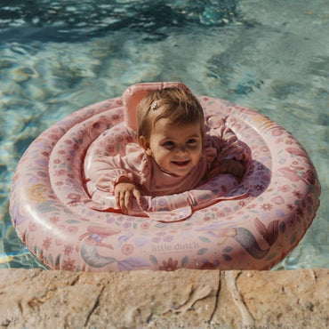 Little Dutch Zwemband Dreamy Mermaid Roze