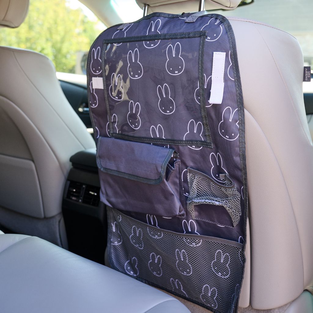 Dooky Sac de rangement Auto Organizer Miffy Noir