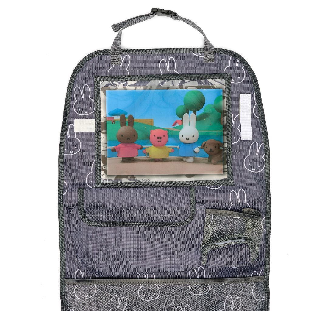 Dooky Sac de rangement Auto Organizer Miffy Noir