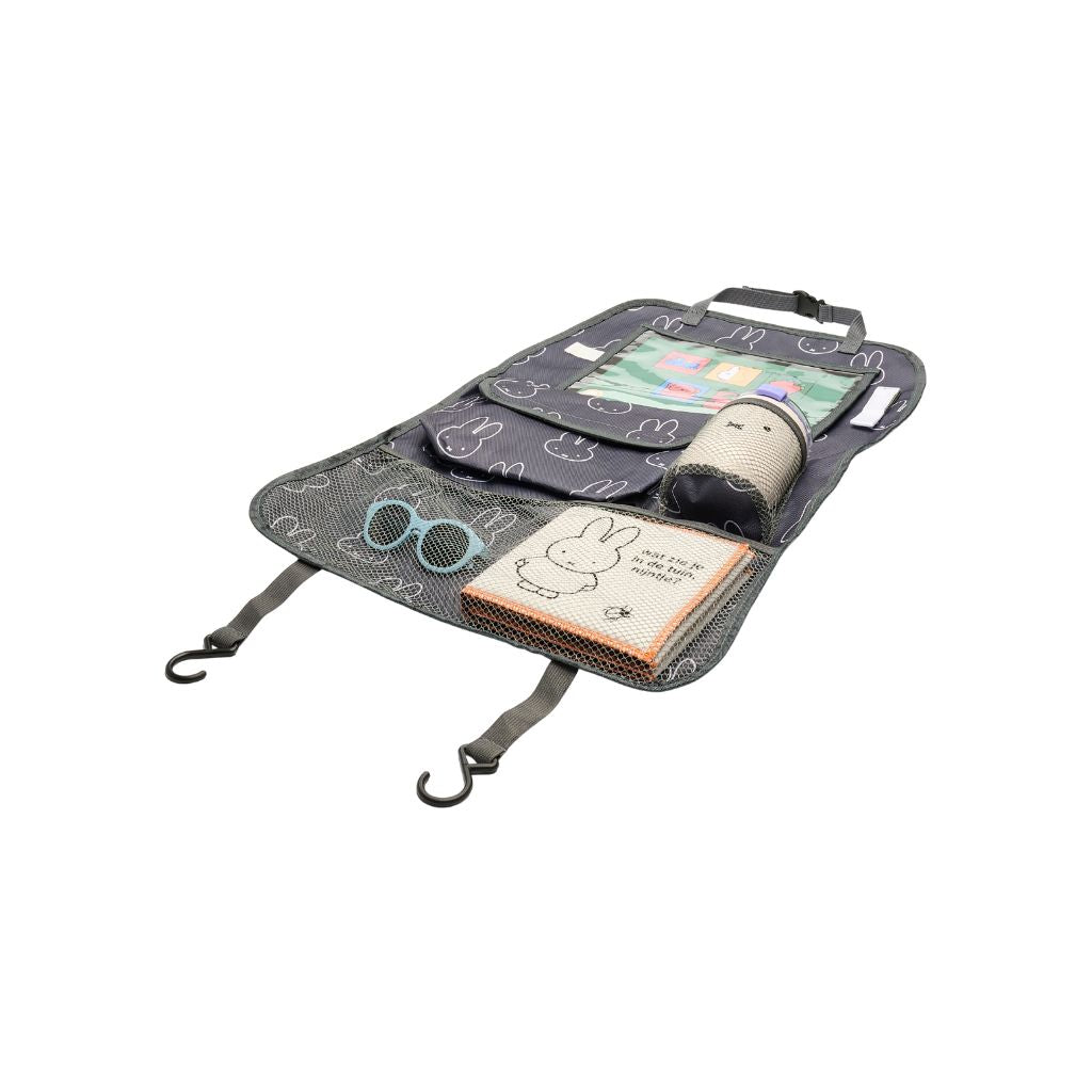 Dooky Sac de rangement Auto Organizer Miffy Noir