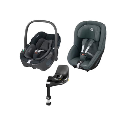 Maxi-Cosi Sièges-auto  Pebble 360/Pearl 360 + Base FamilyFix 360 Graphite