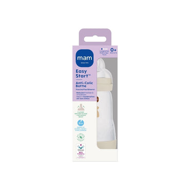 MAM Zuigfles Easy Start Anti-Colic Beige 260 ml