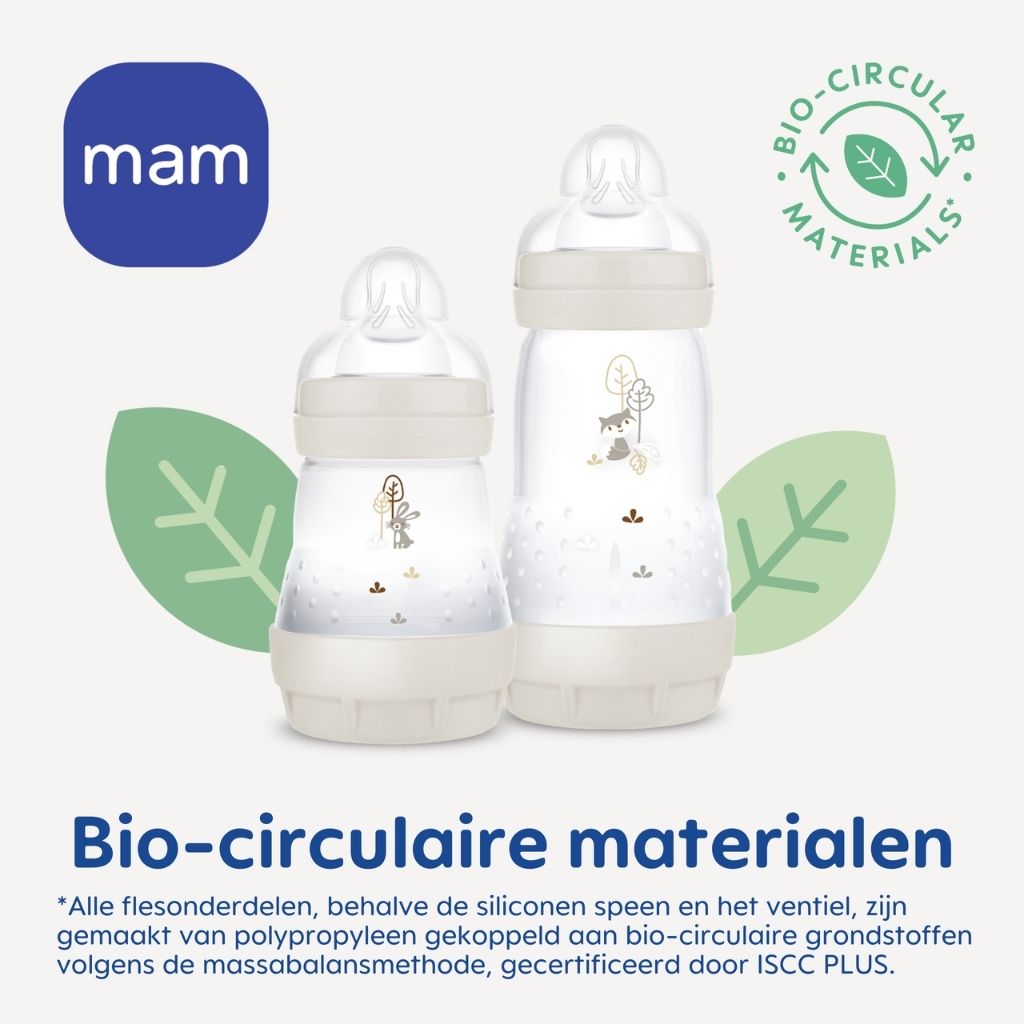 MAM Biberon Easy Start Anti-Colic Beige 160 ml