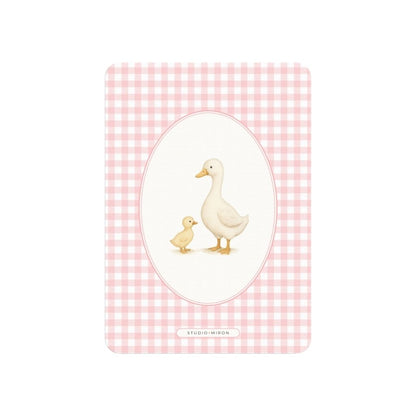 Studio Miron Cartes à remplir Souhaits pour les parents Vichy Rose NL - 10 pièces